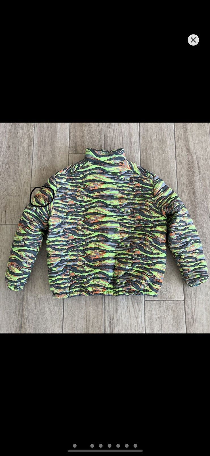 ERL - Quilted Camouflage-Print Cotton Down Jacket - Green ERL