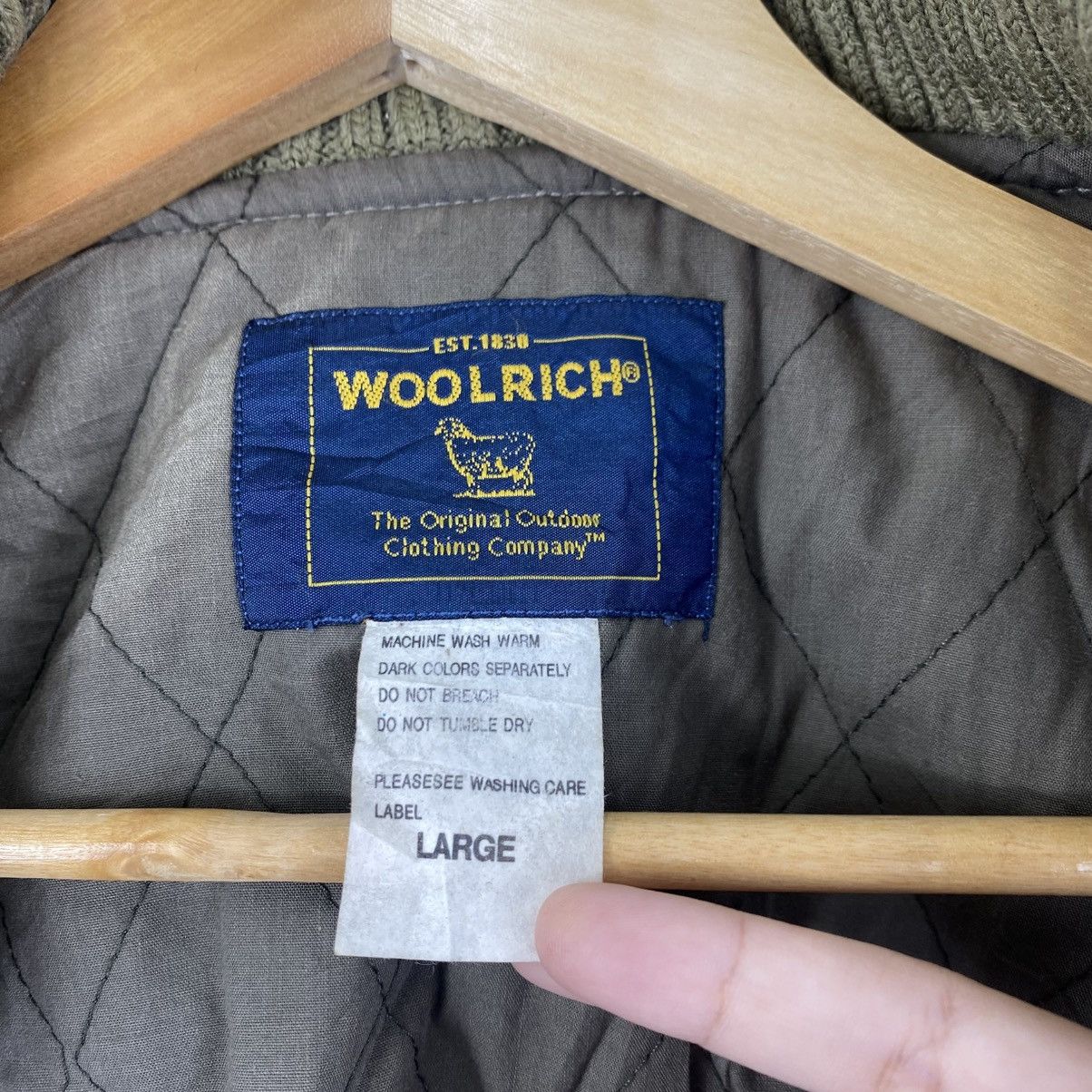 Woolrich Woolen Mills WOOLRICH Jacket Outdoor Style Winter Jacket Size US L / EU 52-54 / 3 - 5 Thumbnail
