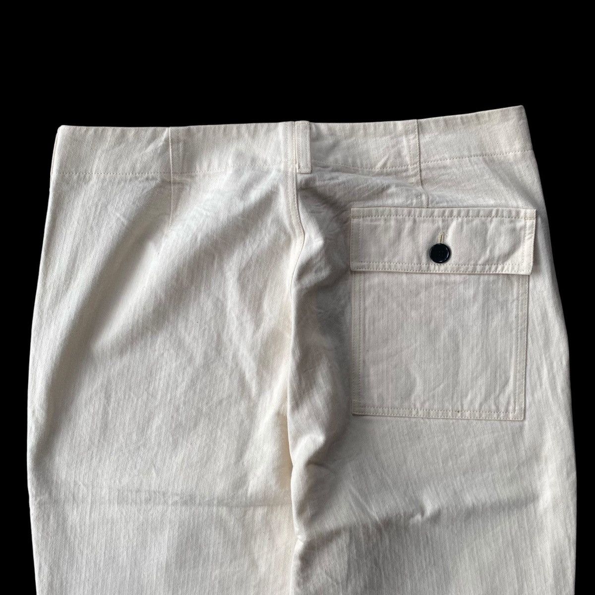 STILL BY HAND still by hand heringbone fatigue pants Size US 35 - 4 Thumbnail