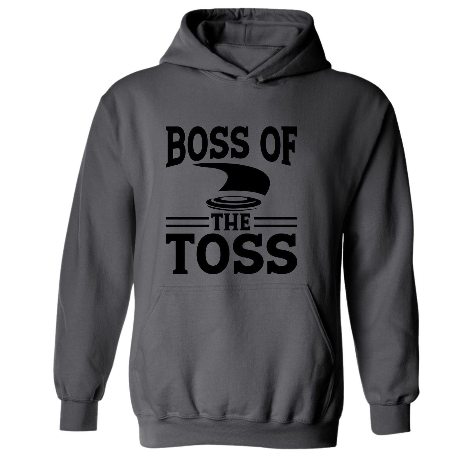 Gildan Disc Golf Funny Hoodie BOSS of The Toss Gift Sweatshirt Size US L / EU 52-54 / 3 - 8 Thumbnail