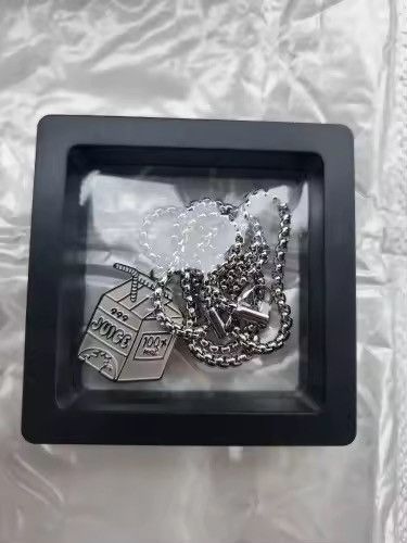 Vintage Fashion Juice Steel Pendant Necklace Size ONE SIZE - 6 Thumbnail