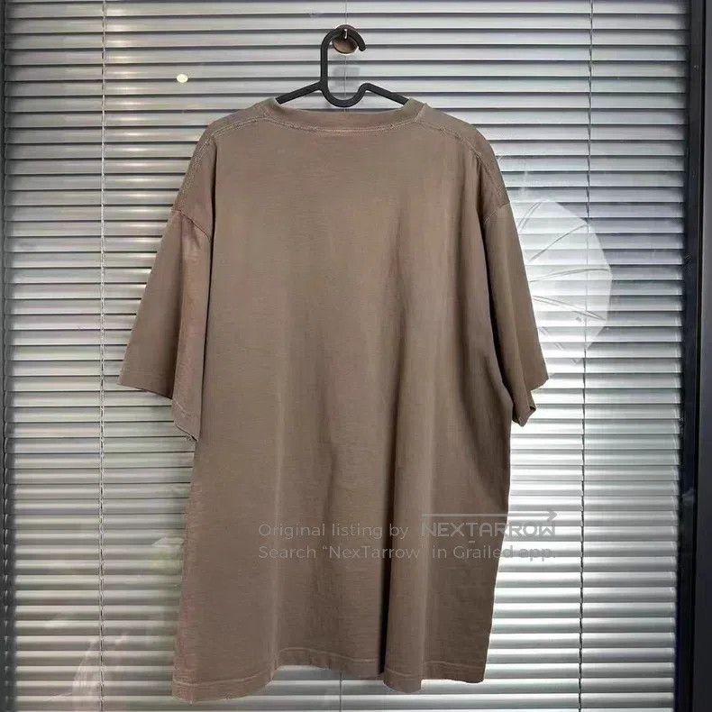 Balenciaga Balenciaga Destroy lettering logo short sleeve, khaki colo Size US XS / EU 42 / 0 - 2 Thumbnail