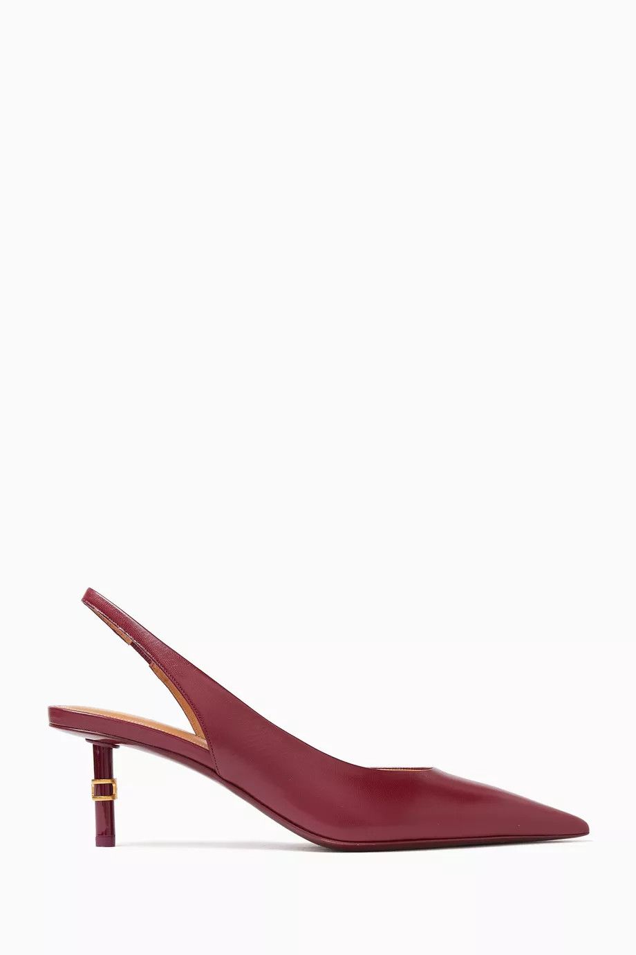 Chloe oc11z0525 Marcie Slingback Pumps in Burgundy Size US 9 / IT 39 - 1 Thumbnail