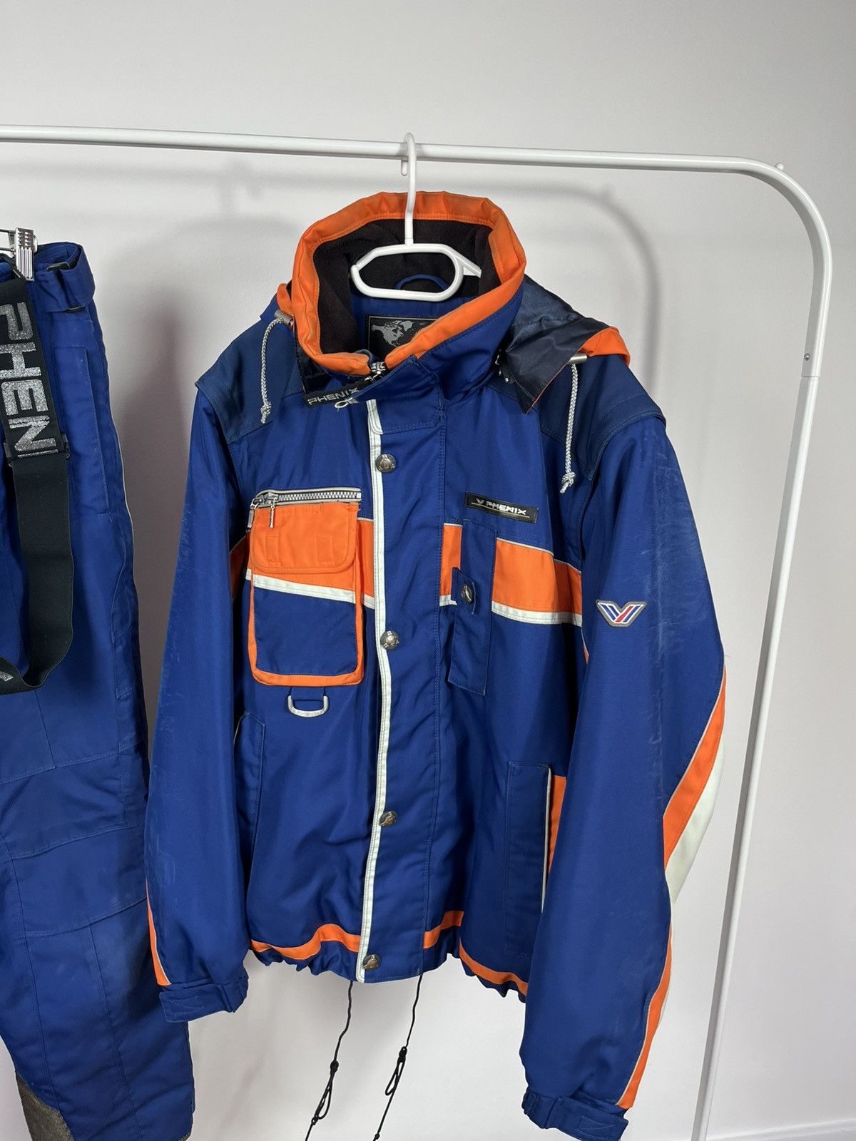 Phenix Phenix Ski Suit Set Jacket and Pants Blue Orange Size US XL / EU 56 / 4 - 14 Thumbnail