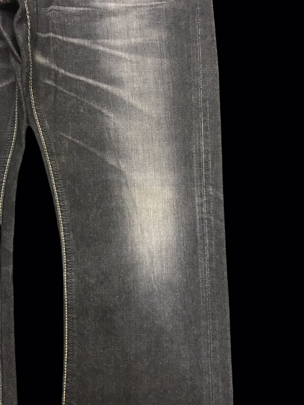 Japanese Brand 💥FLARE💥LEE STONE WASH SICK HONEYCOMB FLARE DENIM F114 Size US 34 / EU 50 - 5 Thumbnail