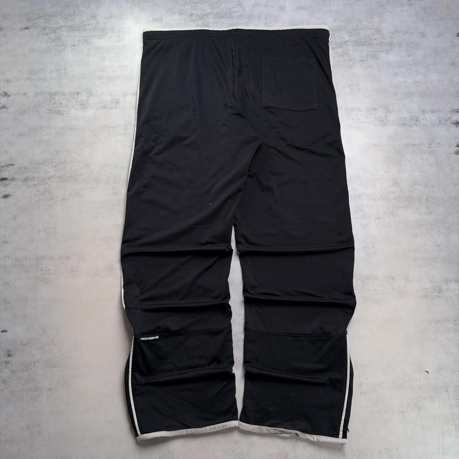Nike Vintage Black Nike Grunge Naggy Skater Track Pants Size US 36 / EU 52 - 2 Thumbnail