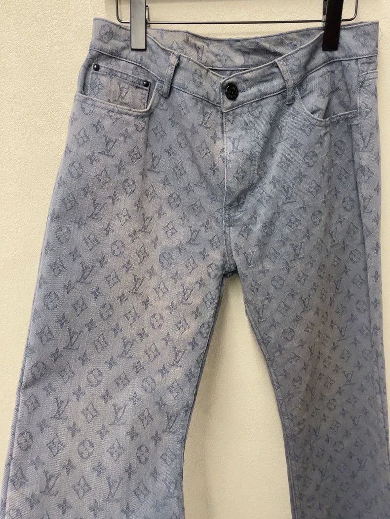 Louis Vuitton Louis Vuitton Full Print Pants 2504-Nextarrow Size US 30 / EU 46 - 4 Thumbnail