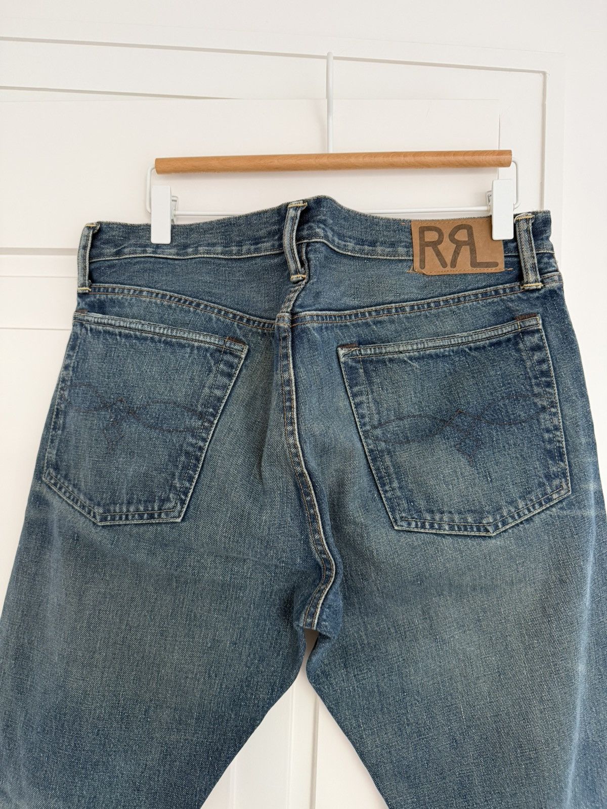 RRL Ralph Lauren Ralph Lauren RRL Slim Fit Jean Size 33 Size US 33 - 5 Thumbnail