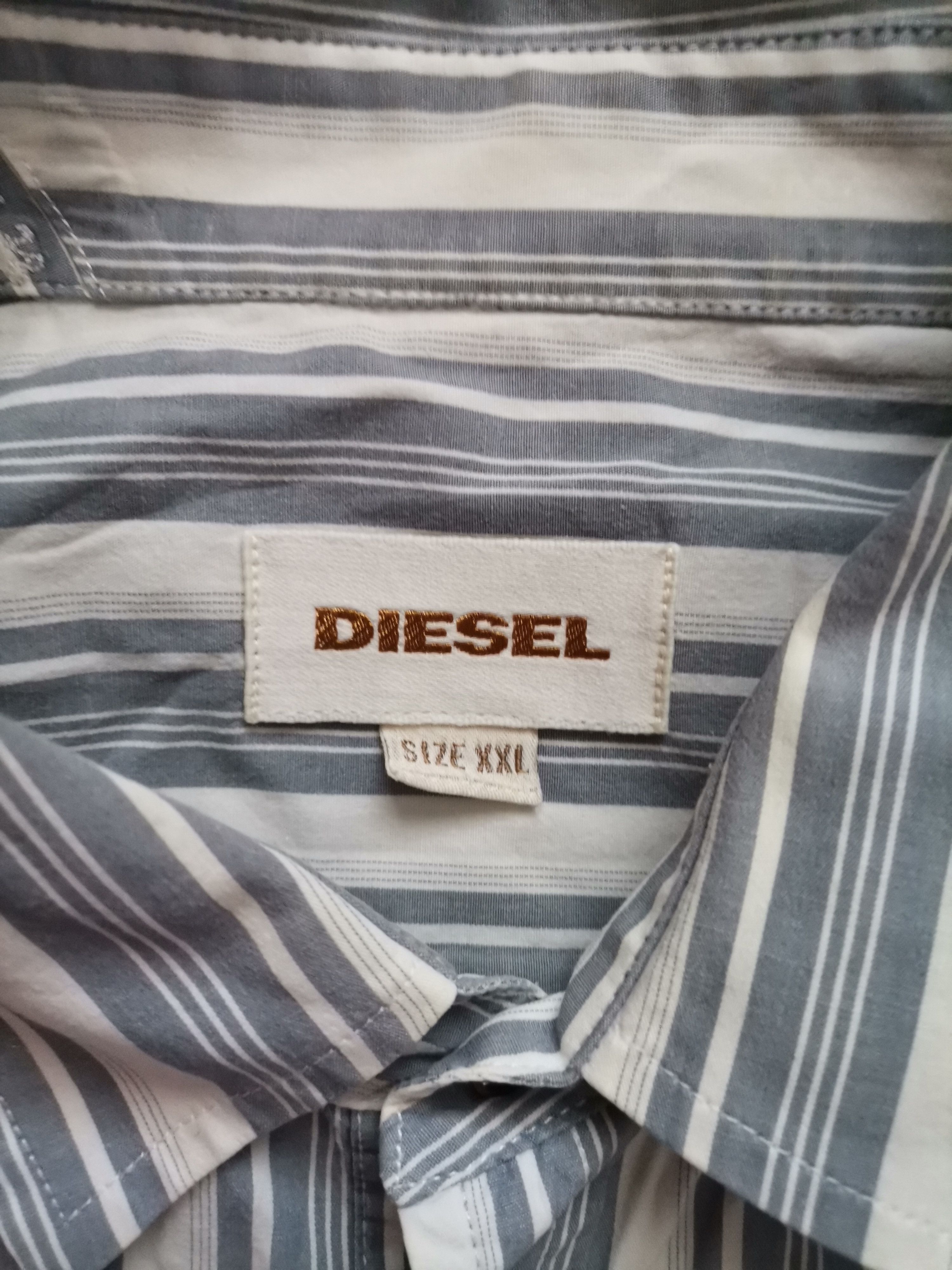 Diesel Diesel Striped Shirt Size US XXL / EU 58 / 5 - 2 Thumbnail