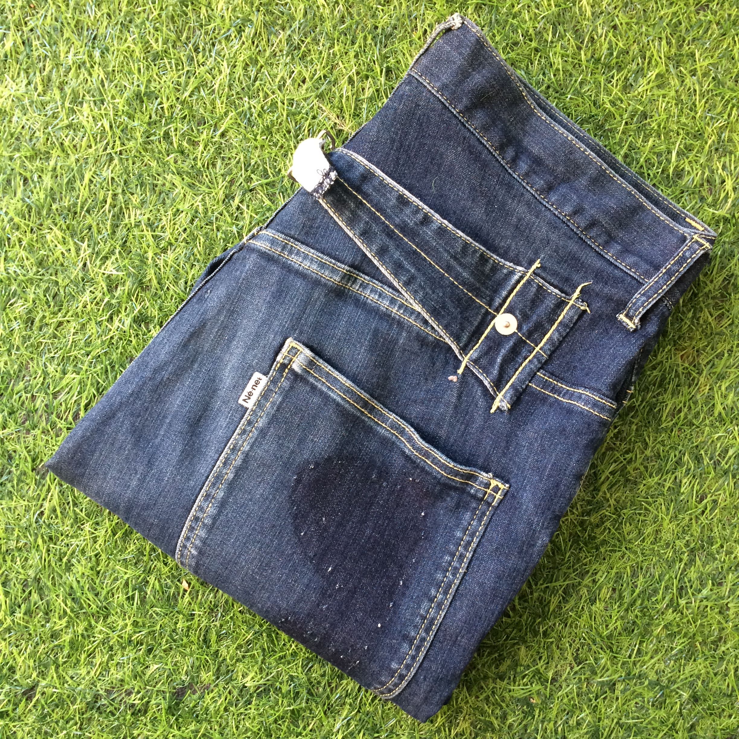 Issey Miyake × Japanese Brand Ne-net by Issey Miyake Denim Jeans #D-530 Size US 31 - 8 Thumbnail