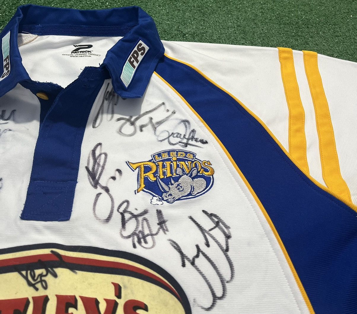 Other Leeds Rhinos Rugby Jersey Signed Autograph Size US XL / EU 56 / 4 - 3 Thumbnail