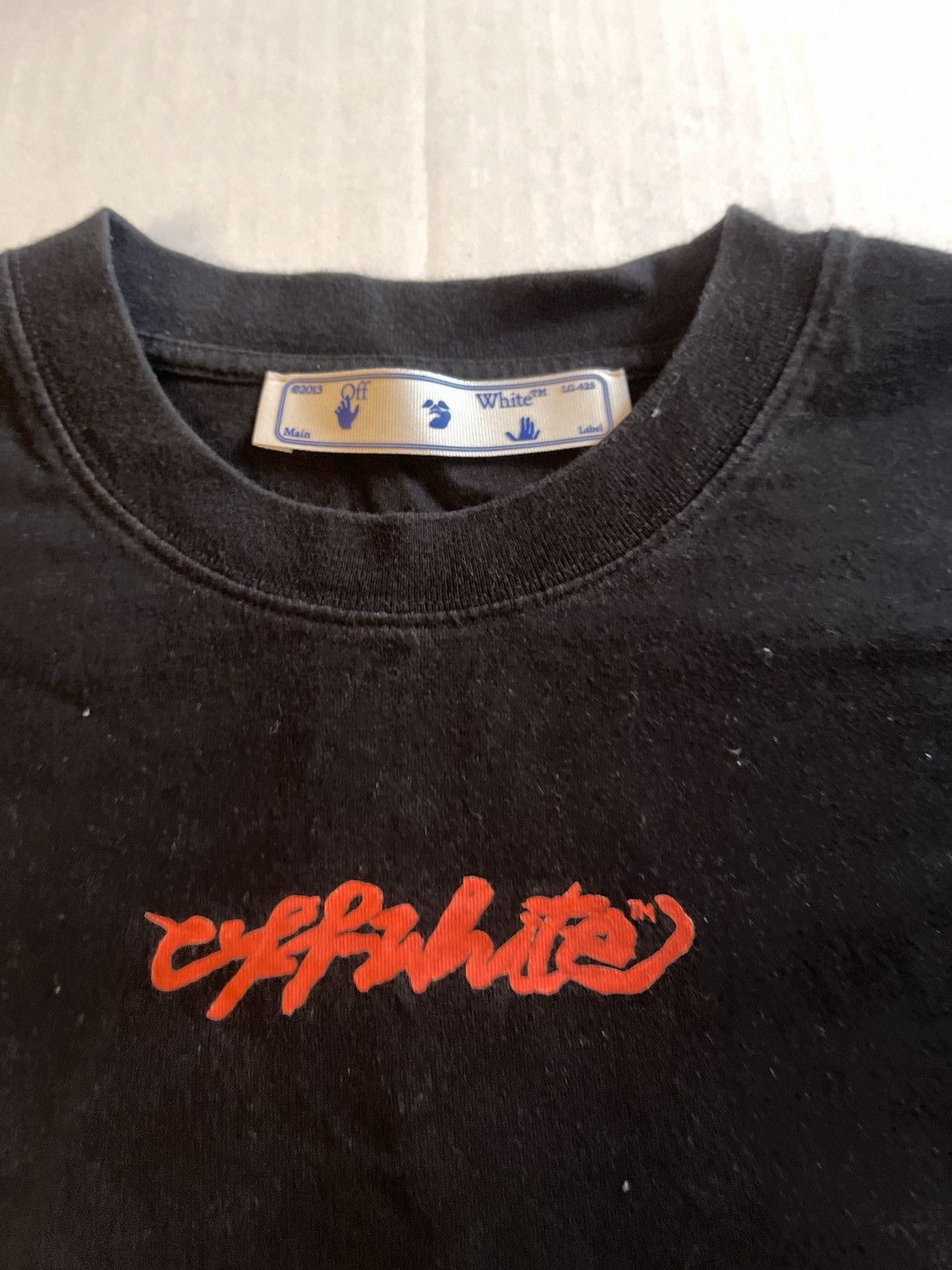 Off-White OFF-WHITE Arrow On Canvas Print Tee Size US XL / EU 56 / 4 - 5 Thumbnail