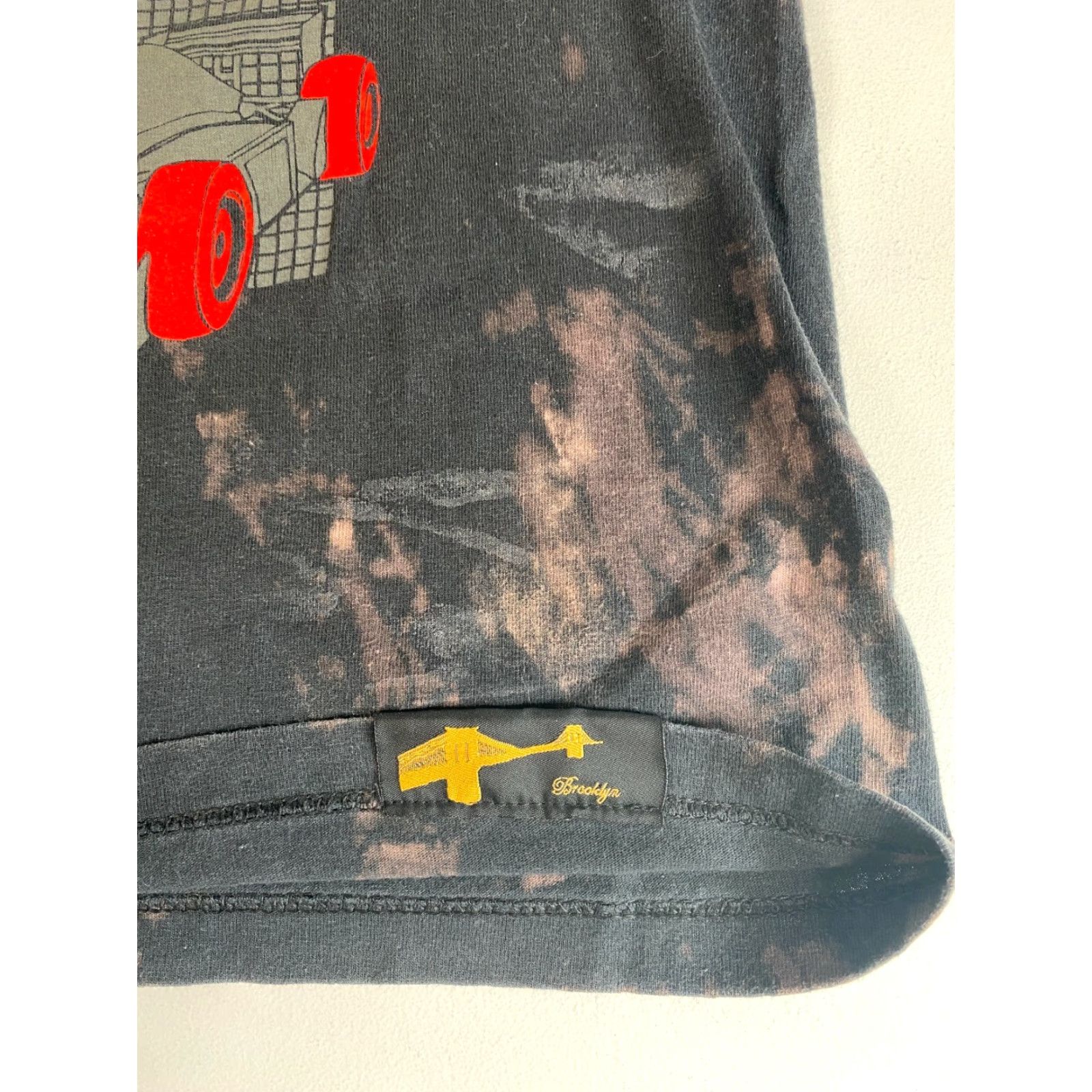 Vintage Men's Sneaktip Tie Dye T-Shirt Official Force vs Flight Made in USA Sz L Shirt Adults Black 100% Cotton Crew Neck Short Sleeve Mens Size US L / EU 52-54 / 3 - 7 Thumbnail