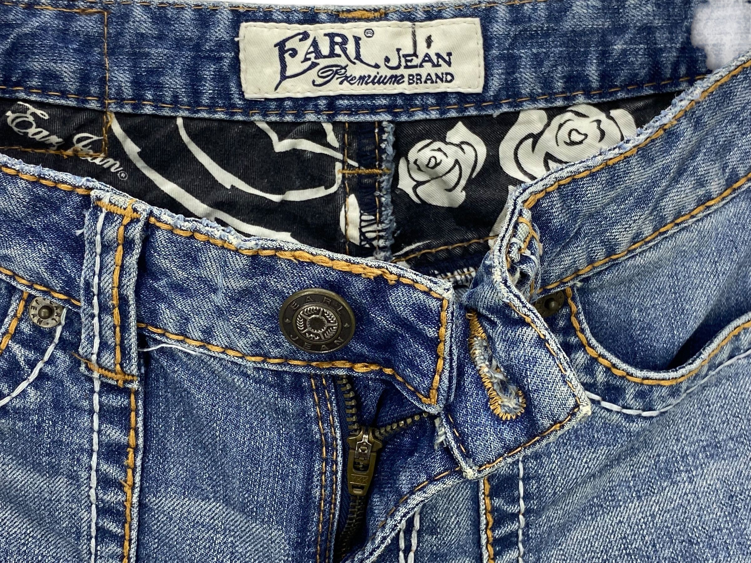 Japanese Brand Flare Jeans Cargo Bootcut Jeans Baker Pocket Pants Size US 27 - 12 Thumbnail