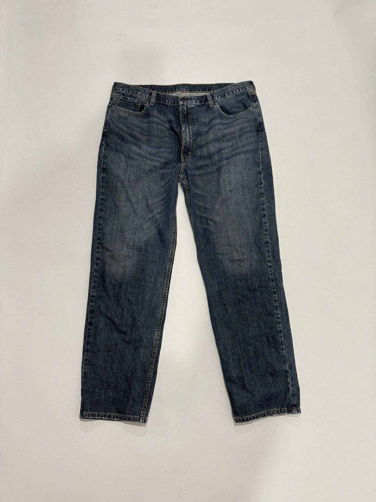 Levi's Vintage Clothing Levis 550 Jeans Mens 42x34 Straight Leg Medium Wash Denim Size US 42 / EU 58 - 1 Thumbnail