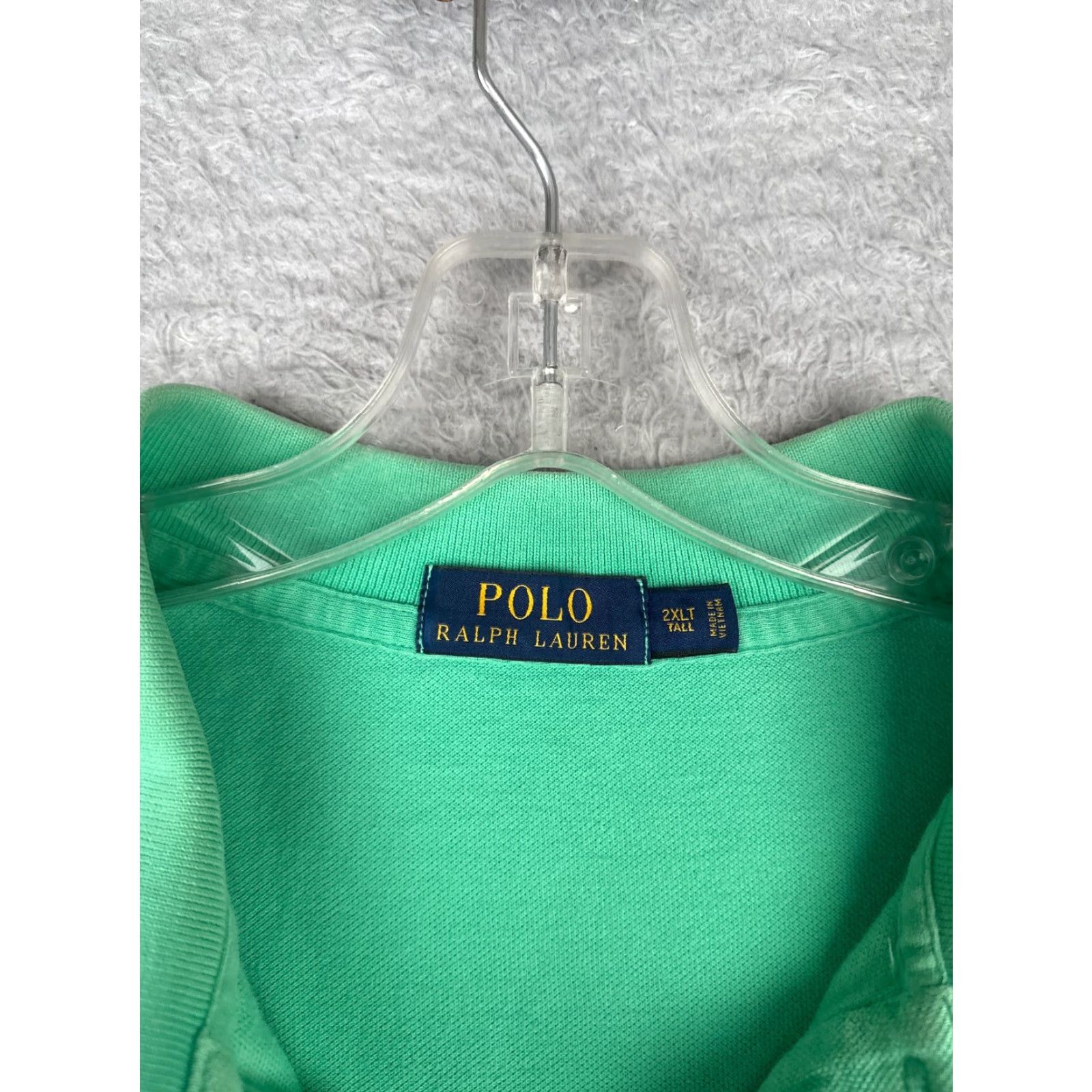 Ralph Lauren Ralph Lauren Polo Shirt Men 2XLT Green Cotton Short Sleeve Mens Size US XXL / EU 58 / 5 - 7 Thumbnail
