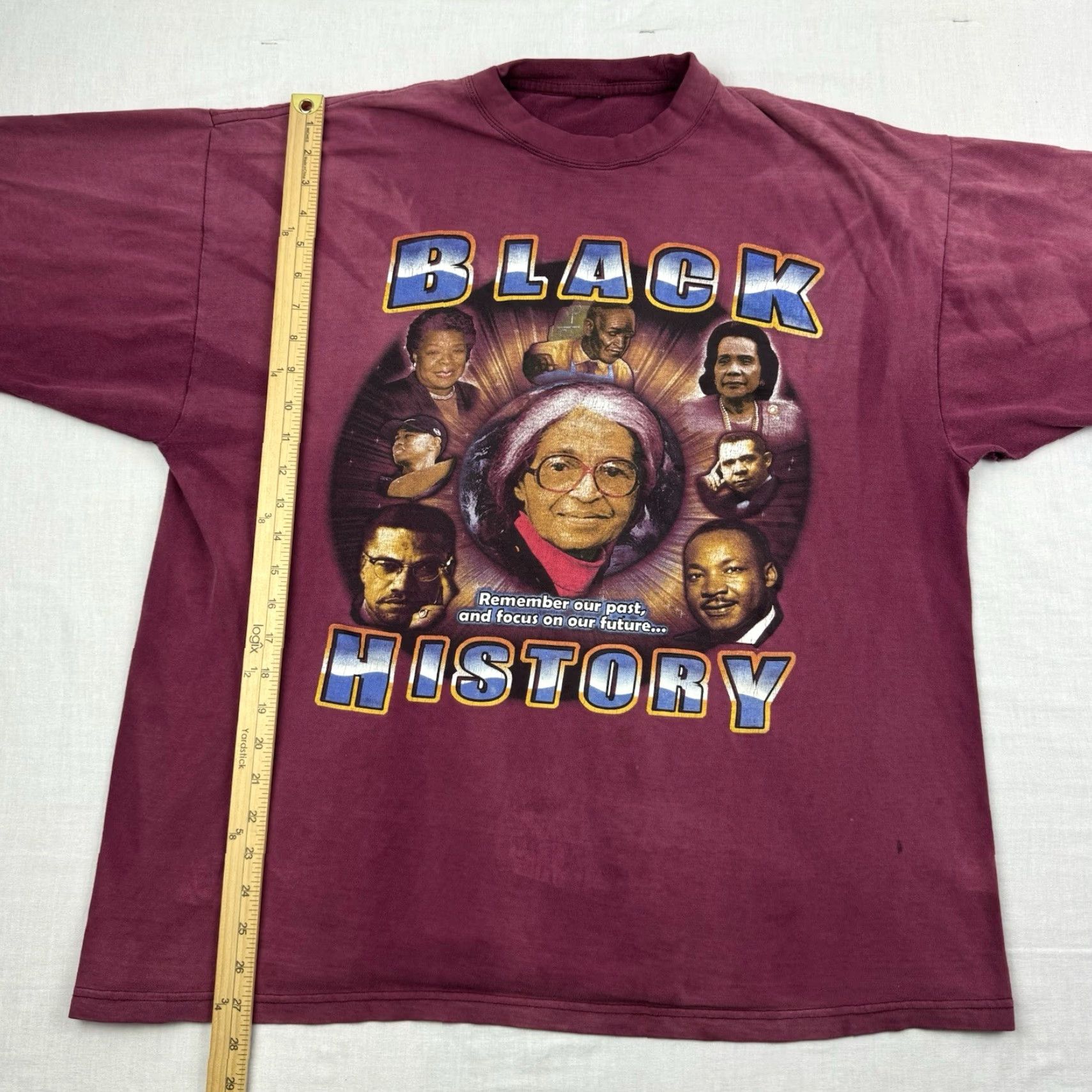 Vintage VINTAGE Unbranded Black History T Shirt Adult Large Graphic Print 90s Grunge Mens Size US L / EU 52-54 / 3 - 7 Thumbnail
