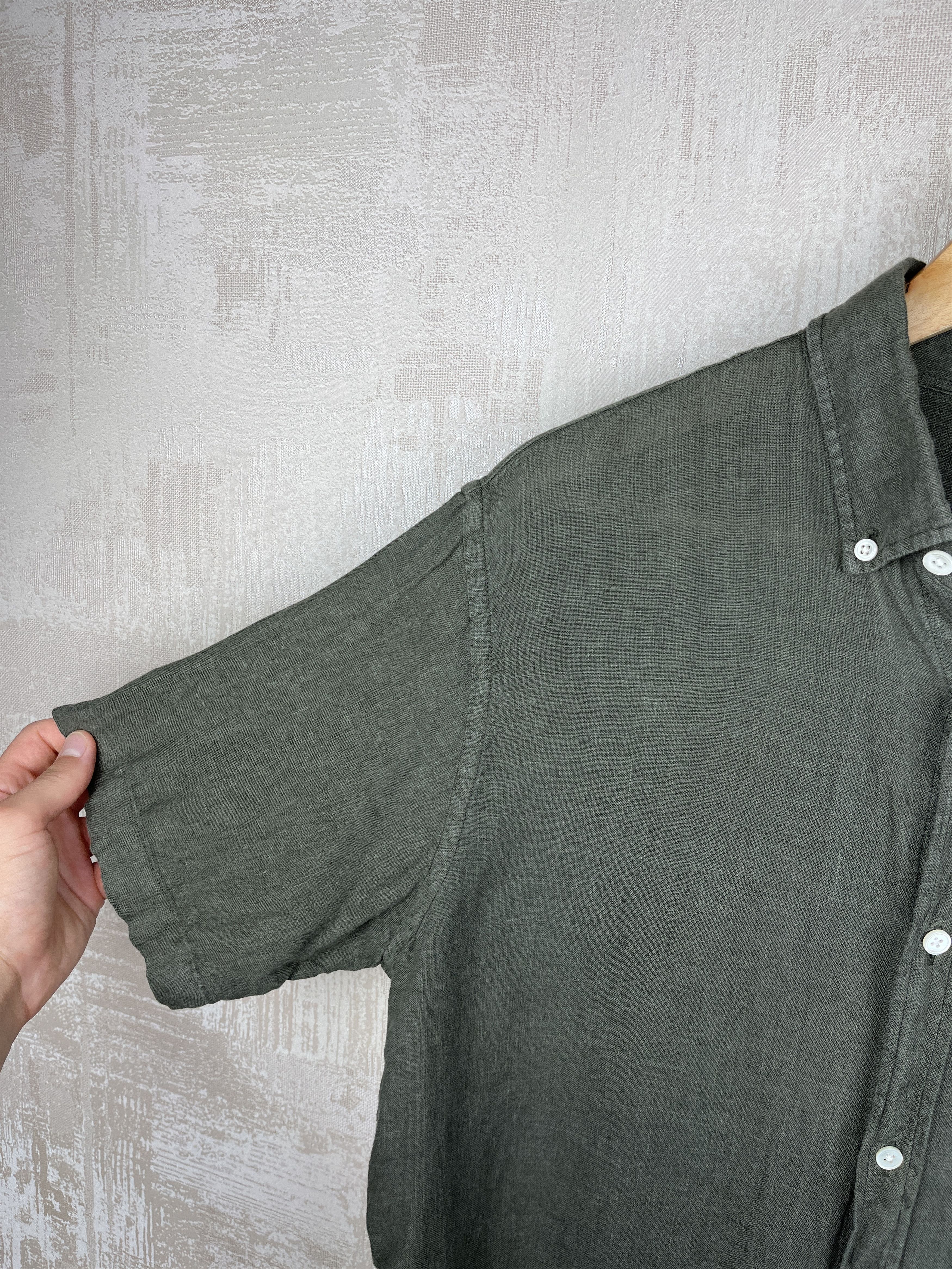 NN07 No Nationality NN07 Linen Short Sleeve Shirt Size US M / EU 48-50 / 2 - 6 Thumbnail