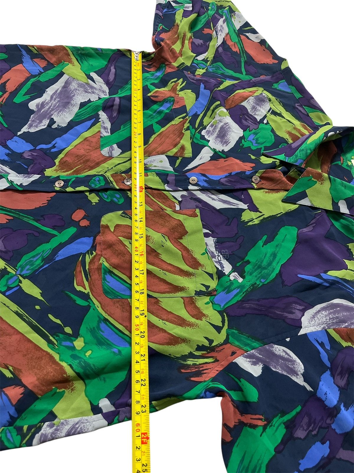 Balenciaga Balenciaga Silk Shirt With Two Pocket Size US L / EU 52-54 / 3 - 10 Thumbnail