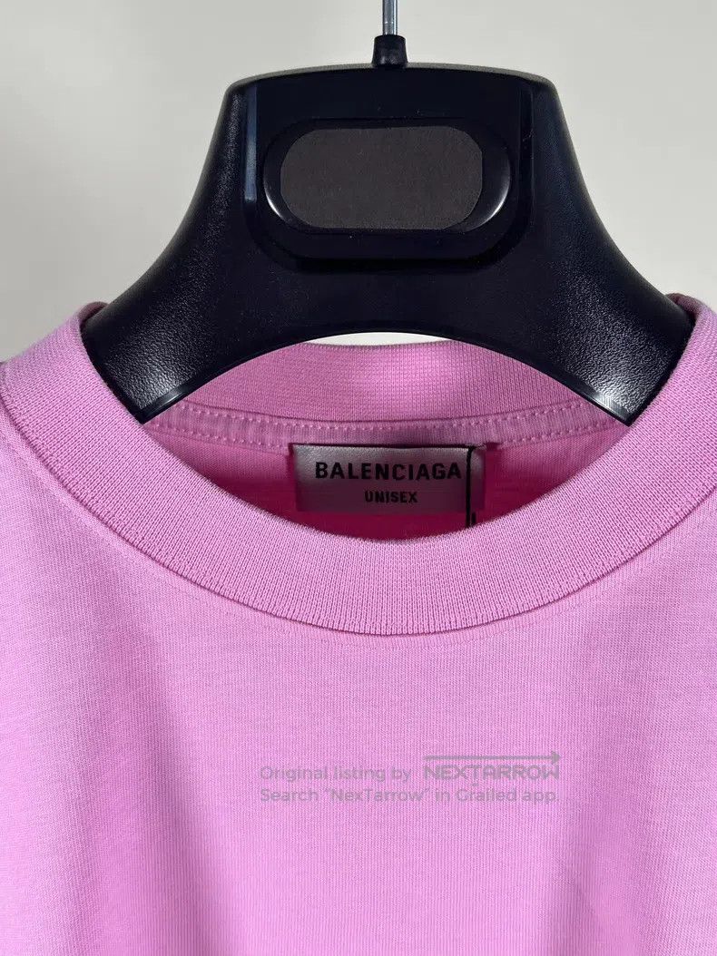 Balenciaga Balenciaga Pink T-Shirt Size US XS / EU 42 / 0 - 3 Thumbnail