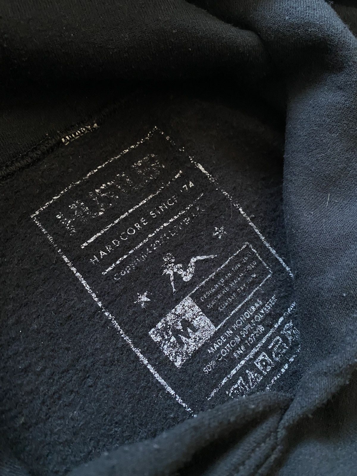 Vintage Vintage Hustler Journal Black Hoodie Y2K Porn Star Size US M / EU 48-50 / 2 - 4 Thumbnail