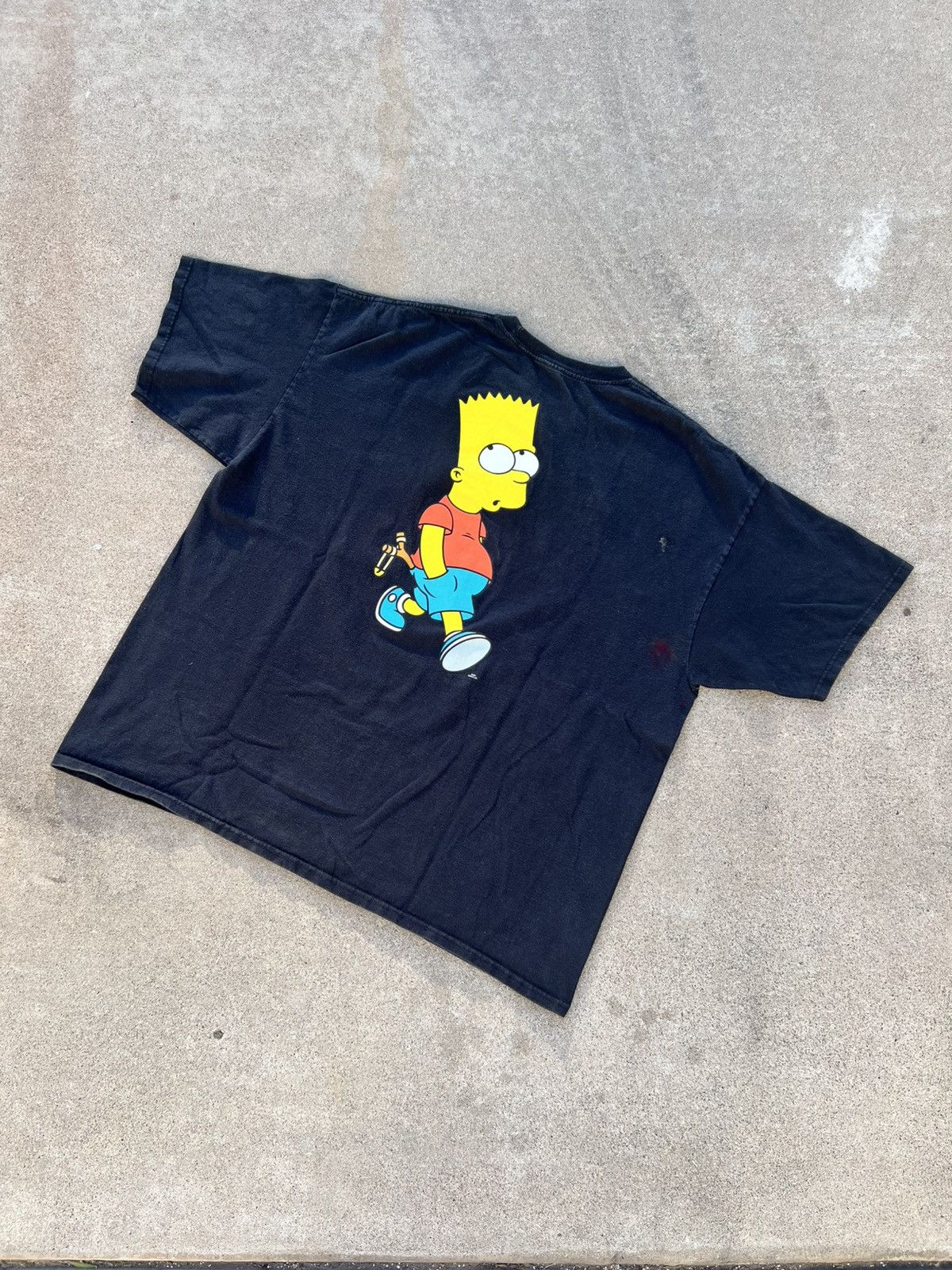 The Simpsons × Vintage Vintage black the simpsons t shirt Size US XXL / EU 58 / 5 - 2 Thumbnail
