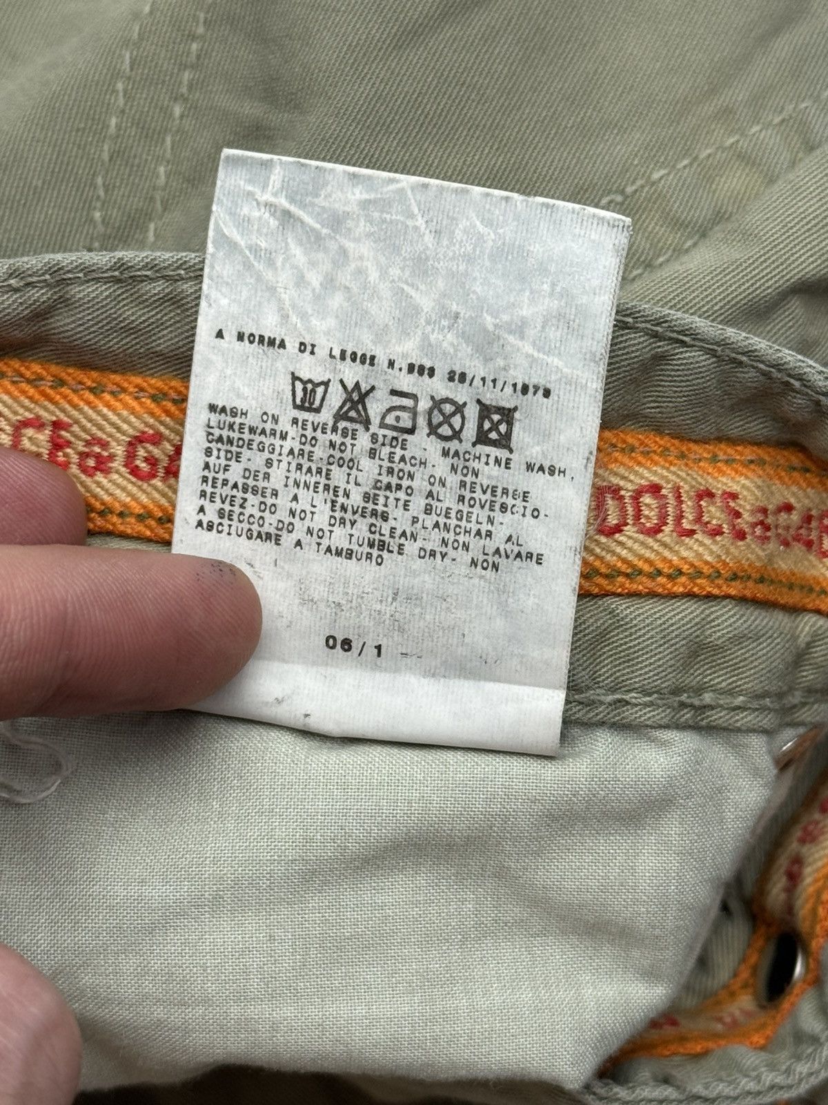 Dolce & Gabbana Vintage classic Dolce & Gabbana old money baggy pants Size US 31 - 6 Thumbnail