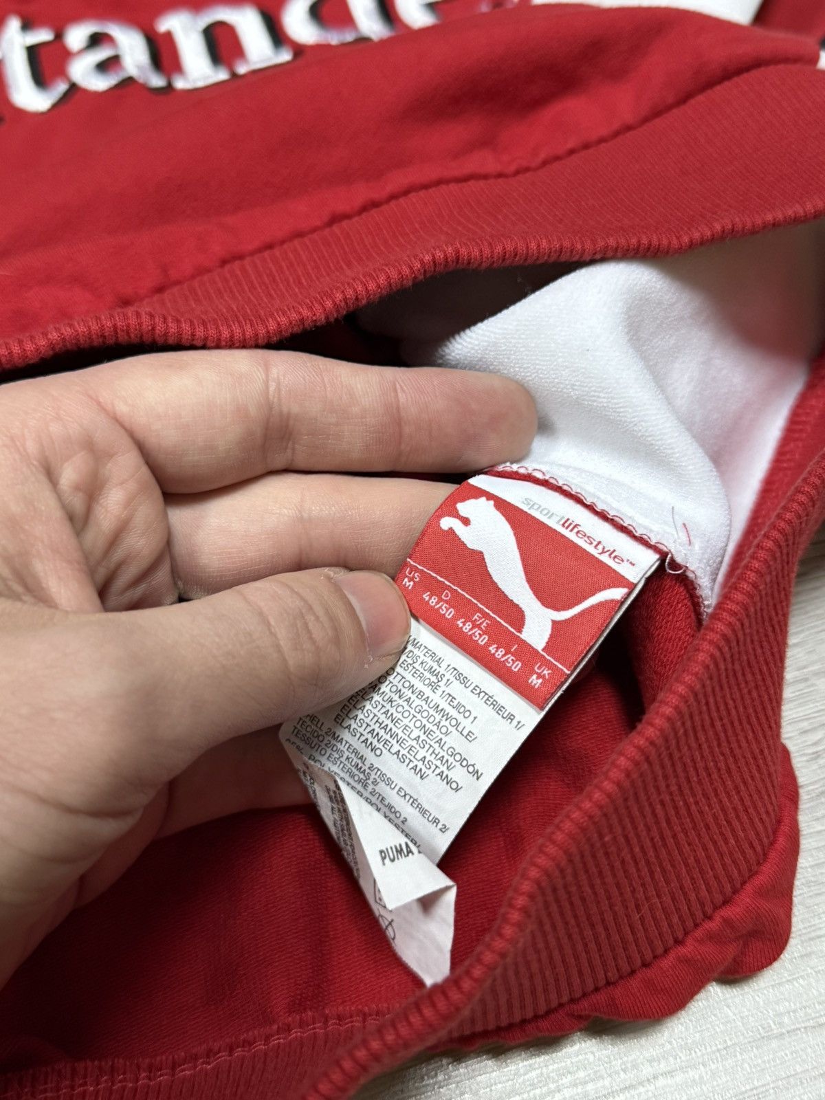 Puma Puma Santander scuderia Ferrari 1/4 zip big logo Size US M / EU 48-50 / 2 - 5 Thumbnail