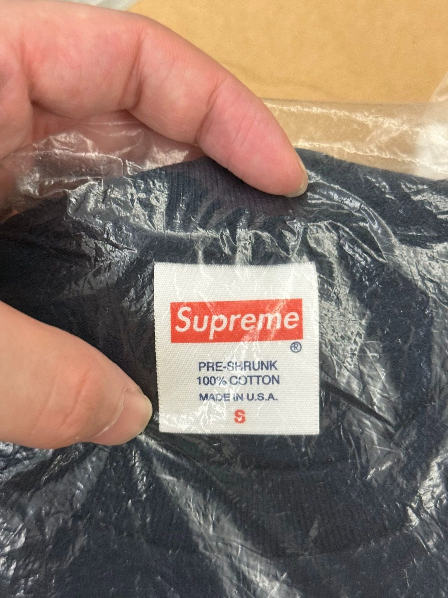 Supreme Supreme 16SS Motion Logo Tee Navy S New w/ Tags Size US S / EU 44-46 / 1 - 2 Thumbnail