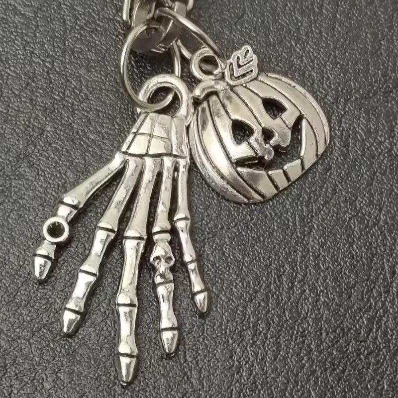 Other Halloween Pants Chain Unisex Pumpkin Head Skeleton Size ONE SIZE - 11 Thumbnail