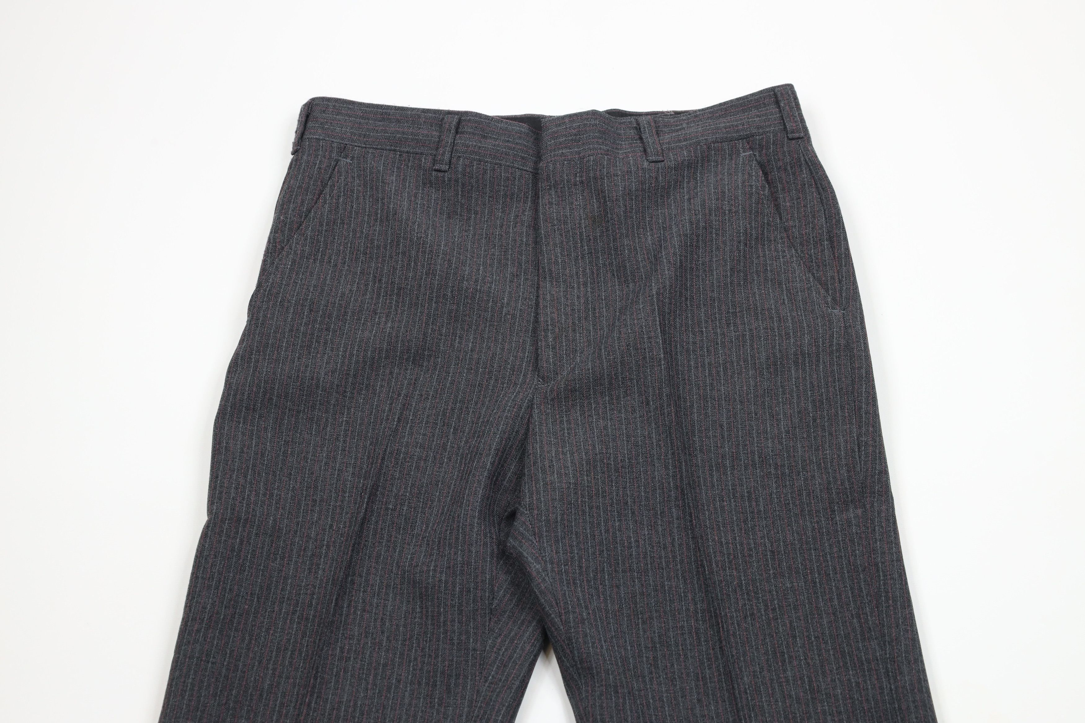 Vintage Vintage 70s Streetwear Wool Striped 2 Piece Wedding Suit Size 40R - 18 Thumbnail