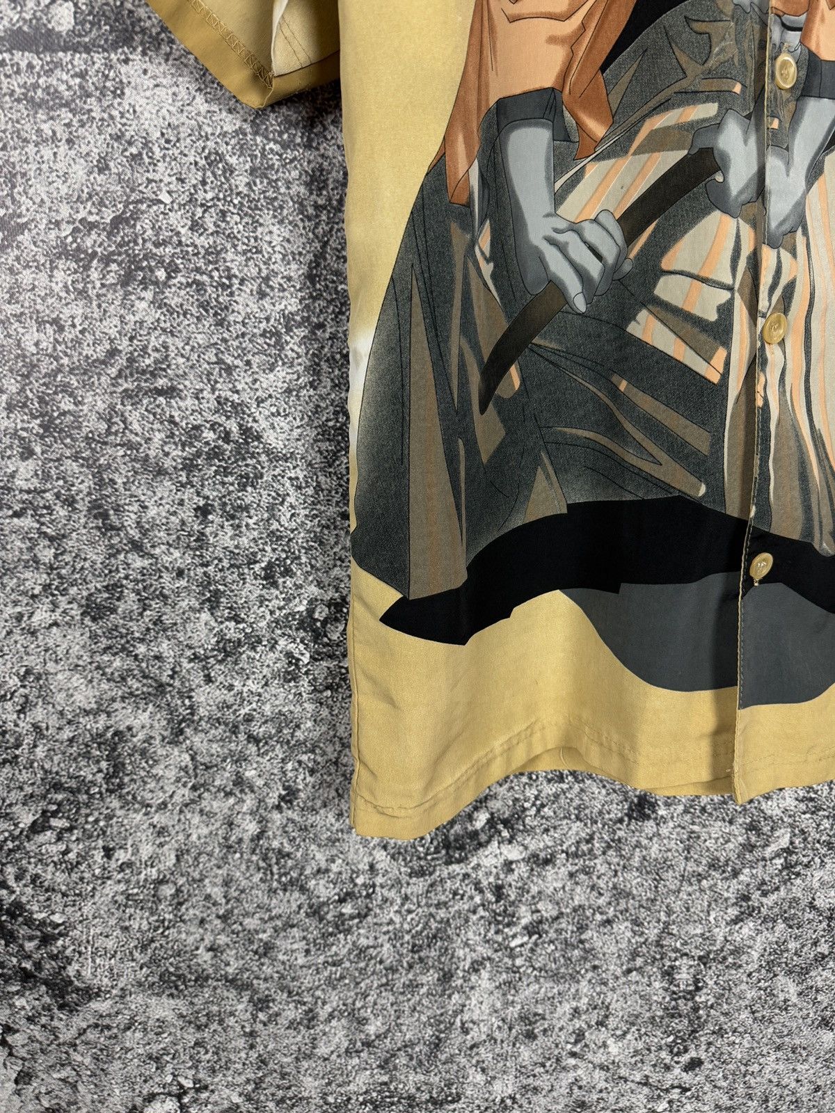 Japanese Brand Anime Japanese Samurai Shirt Multicolor Regal Wear Size M Size US M / EU 48-50 / 2 - 4 Thumbnail