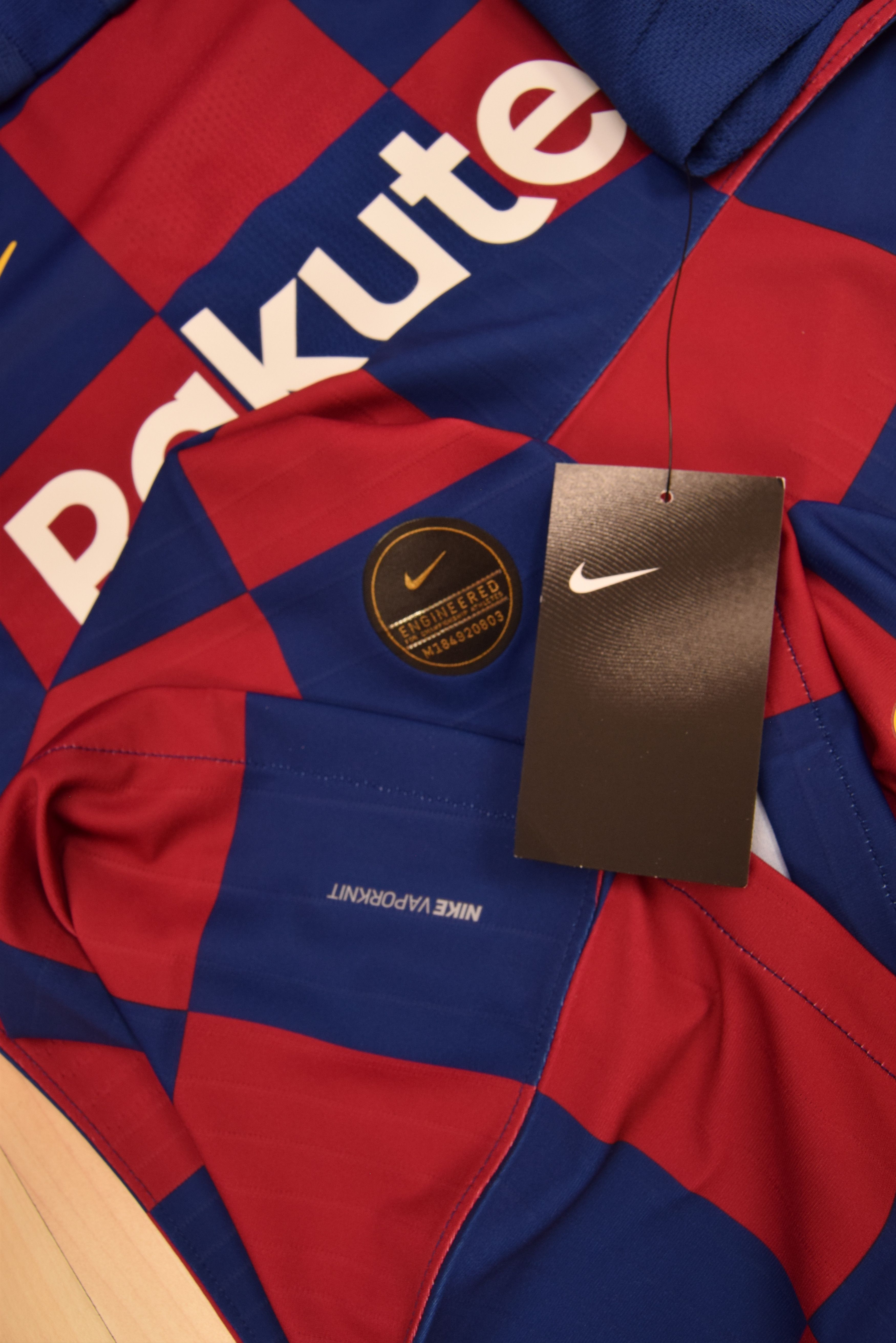 Nike FC Barcelona Nike 2019 - 2020 Player's Issue Home Shirt Size US M / EU 48-50 / 2 - 10 Thumbnail