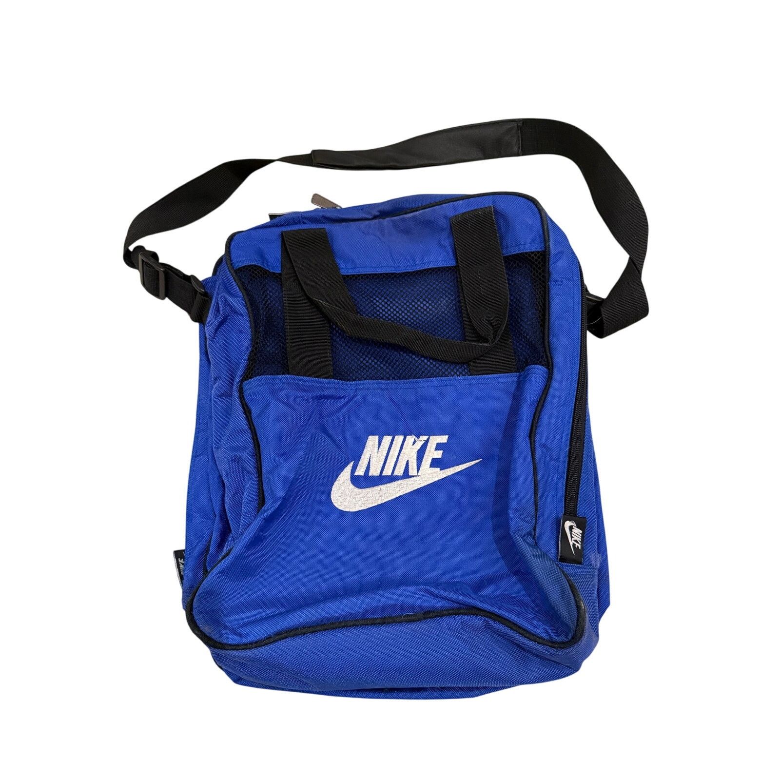 Nike Nike Blue Messenger Tote Sling Bag Embroidered Vintage 90s Size ONE SIZE - 2 Thumbnail