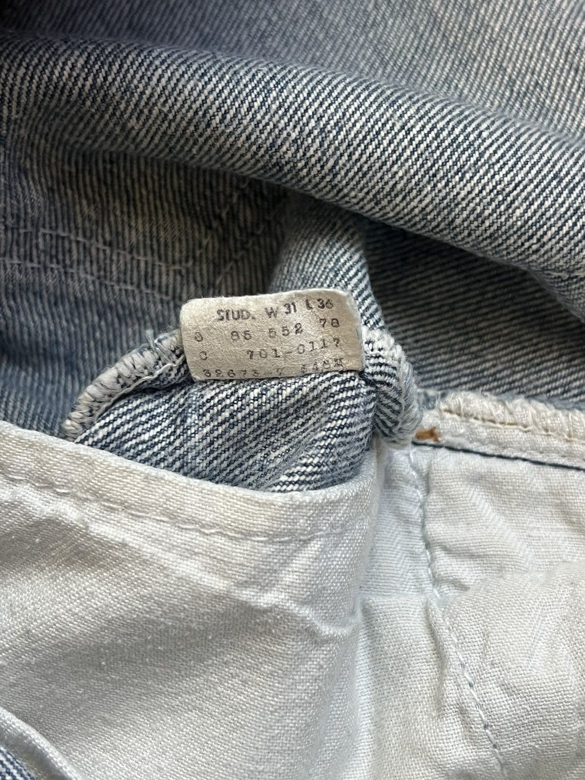 Levi's Levis 501 31x36 vintage denim jeans xx made in usa Size US 31 - 5 Thumbnail