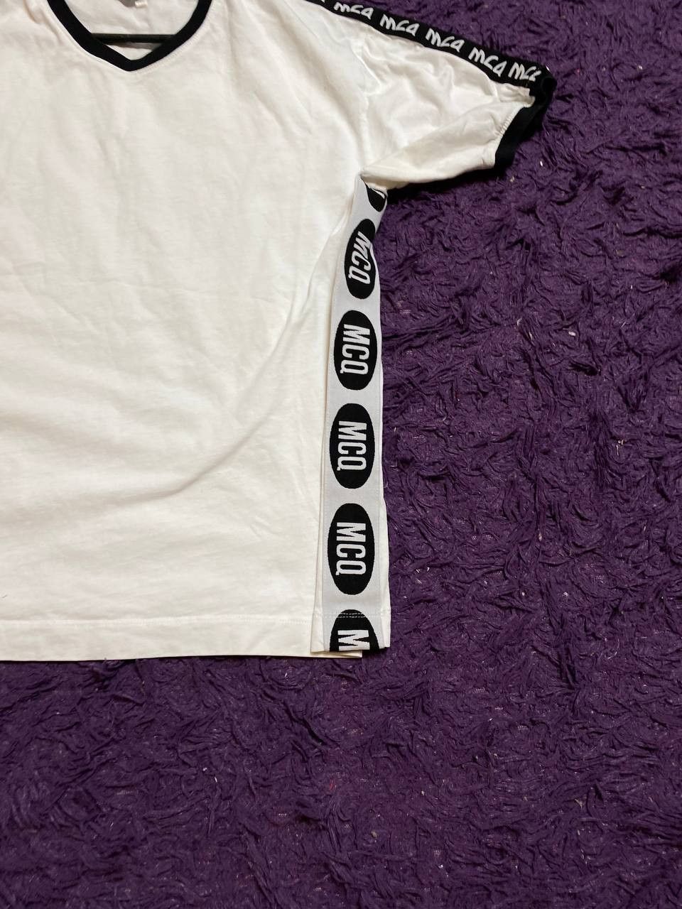 MCQ Streetwear Print T-Shirt White Y2K MCQ Vintage Size US M / EU 48-50 / 2 - 2 Thumbnail