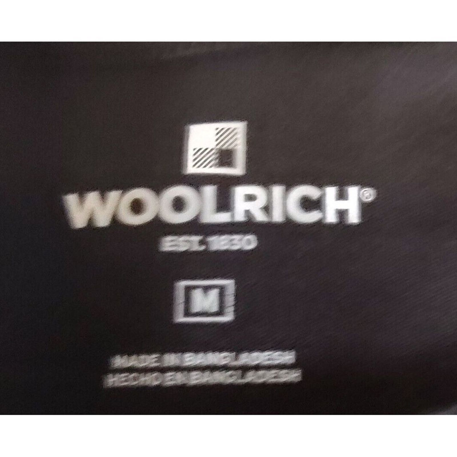 Woolrich Woolen Mills Woolrich Mens Long Sleeve Henley Shirt 3 Button Black Medium Size US M / EU 48-50 / 2 - 5 Thumbnail