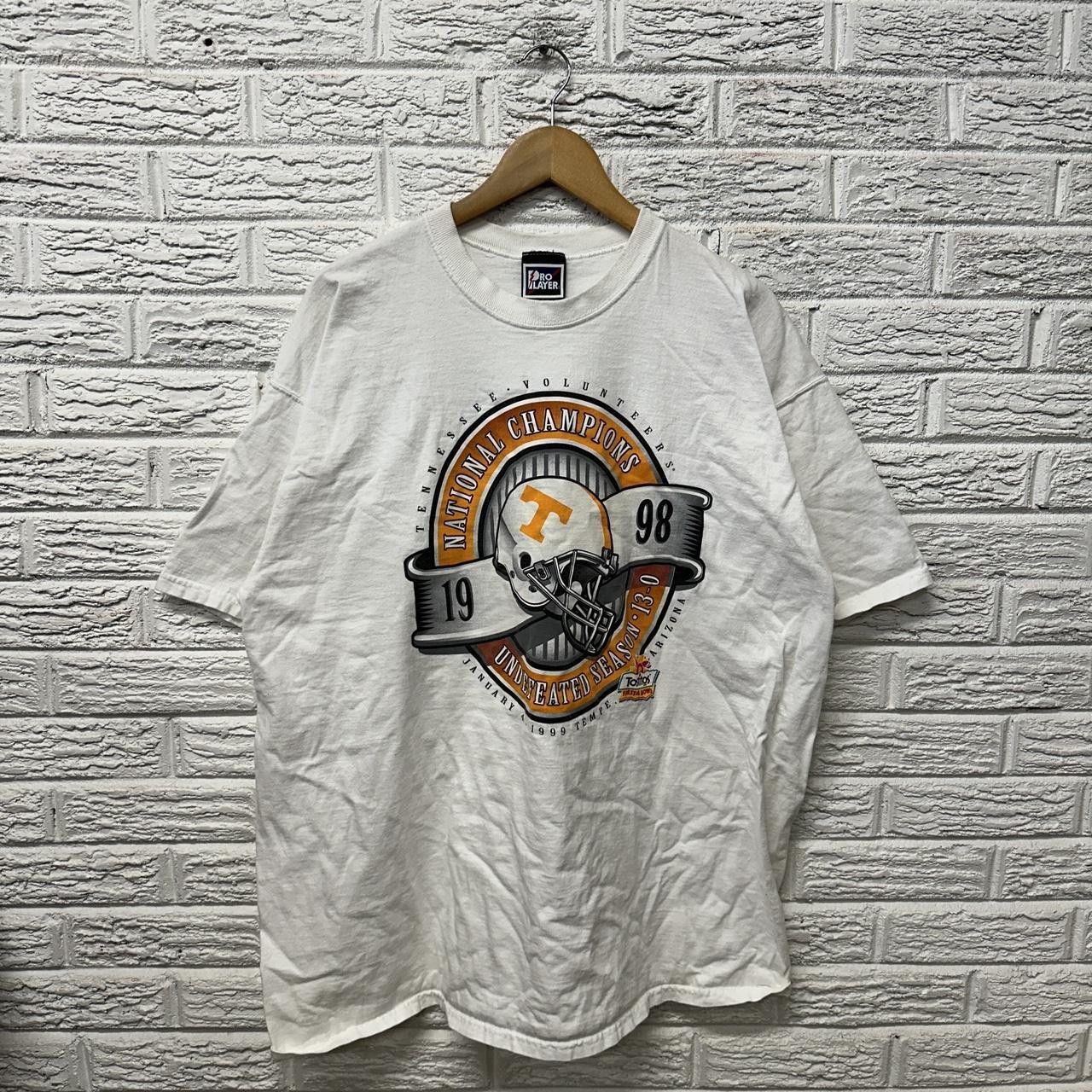 Pro Player Vintage Tennessee Volunteers 1998 Championship Shirt XXL Size US XXL / EU 58 / 5 - 1 Thumbnail