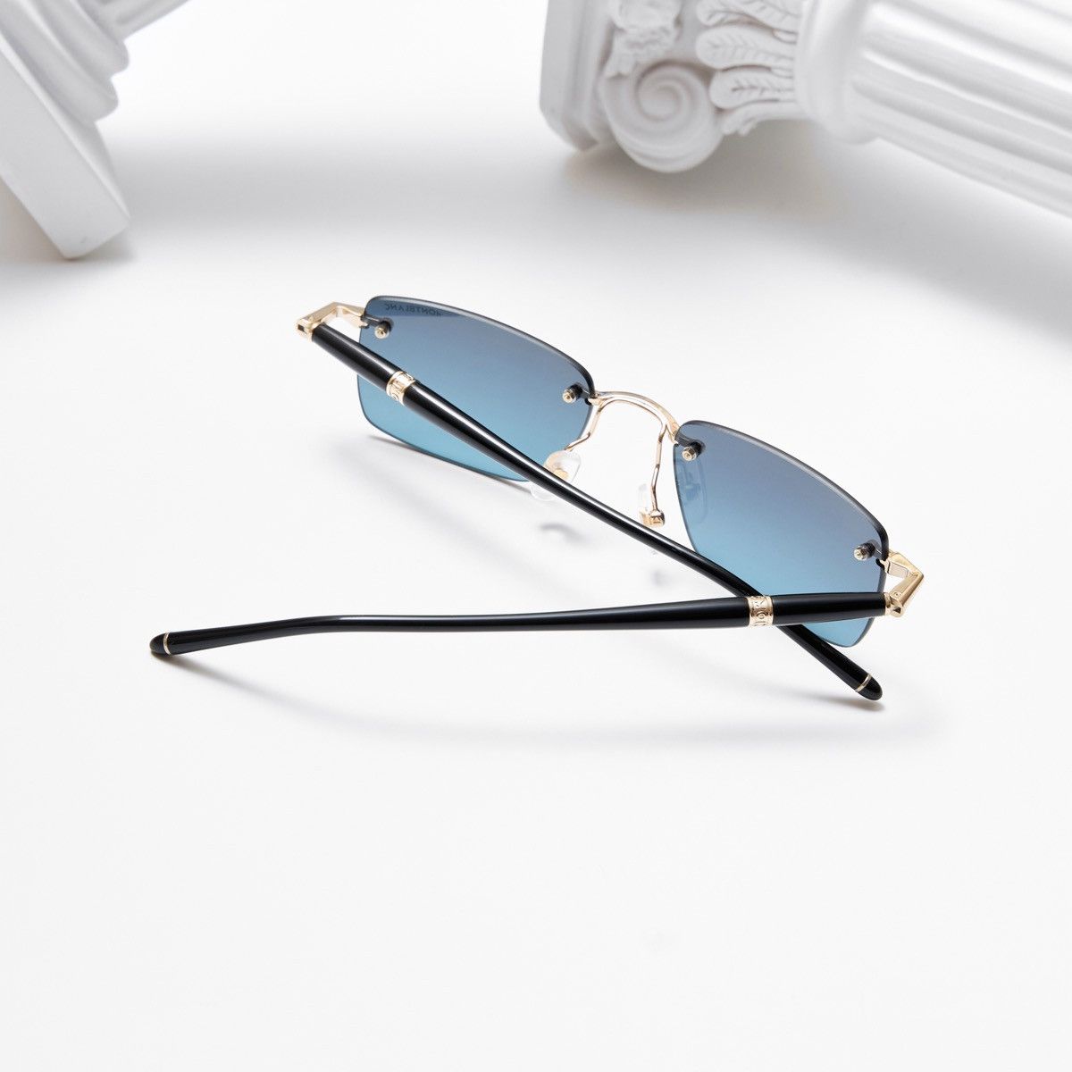 Montblanc MONTBLANC MB0344S 008 SUNGLASSES Size ONE SIZE - 7 Thumbnail
