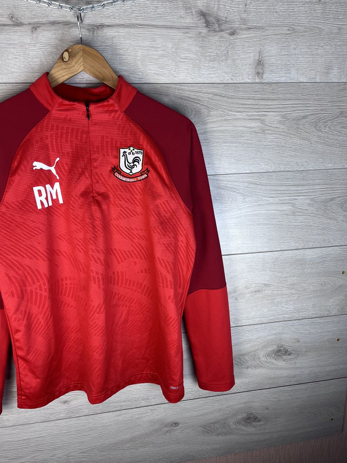 Puma Men’s soccer sweater 1/3 zip Puma FC Coggeshall Town size S Size US S / EU 44-46 / 1 - 3 Thumbnail