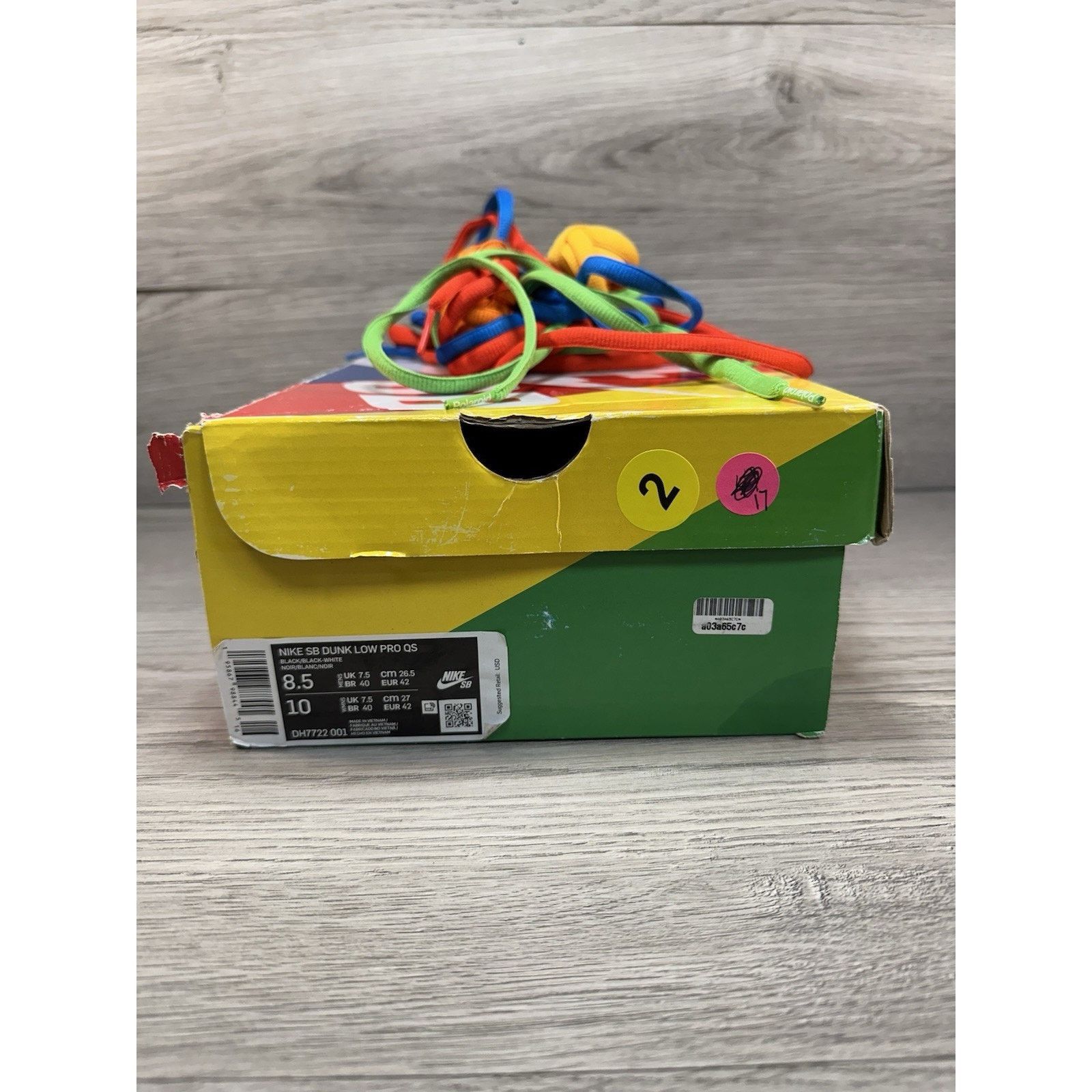 Nike Polaroid x Nike Dunk SB Low Black - Size 8.5 Size US 8.5 / EU 41-42 - 8 Thumbnail
