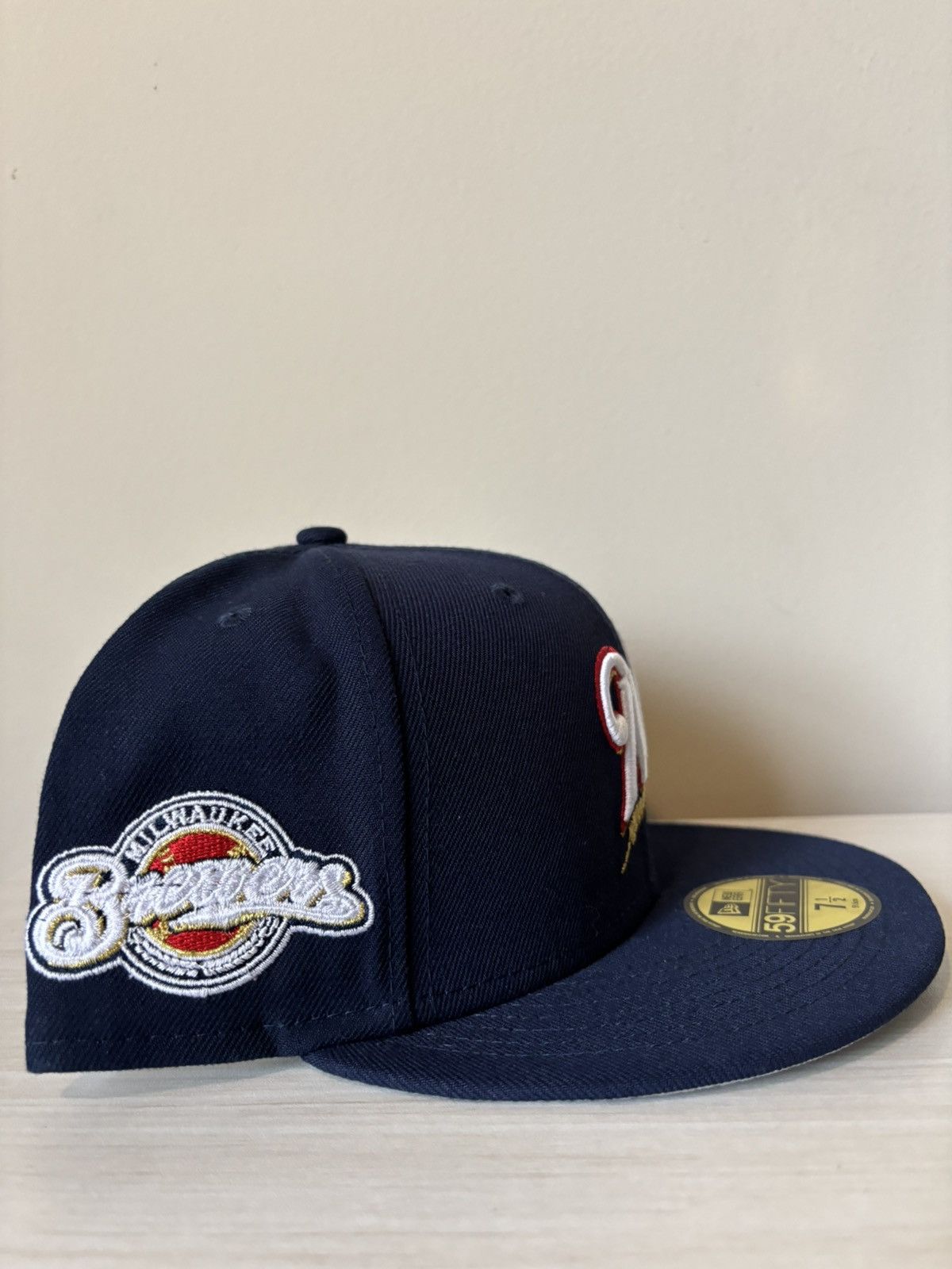 Hat Club Milwaukee Brewers Beer Pack Size 7 1/2 Hatclub Size ONE SIZE - 4 Thumbnail