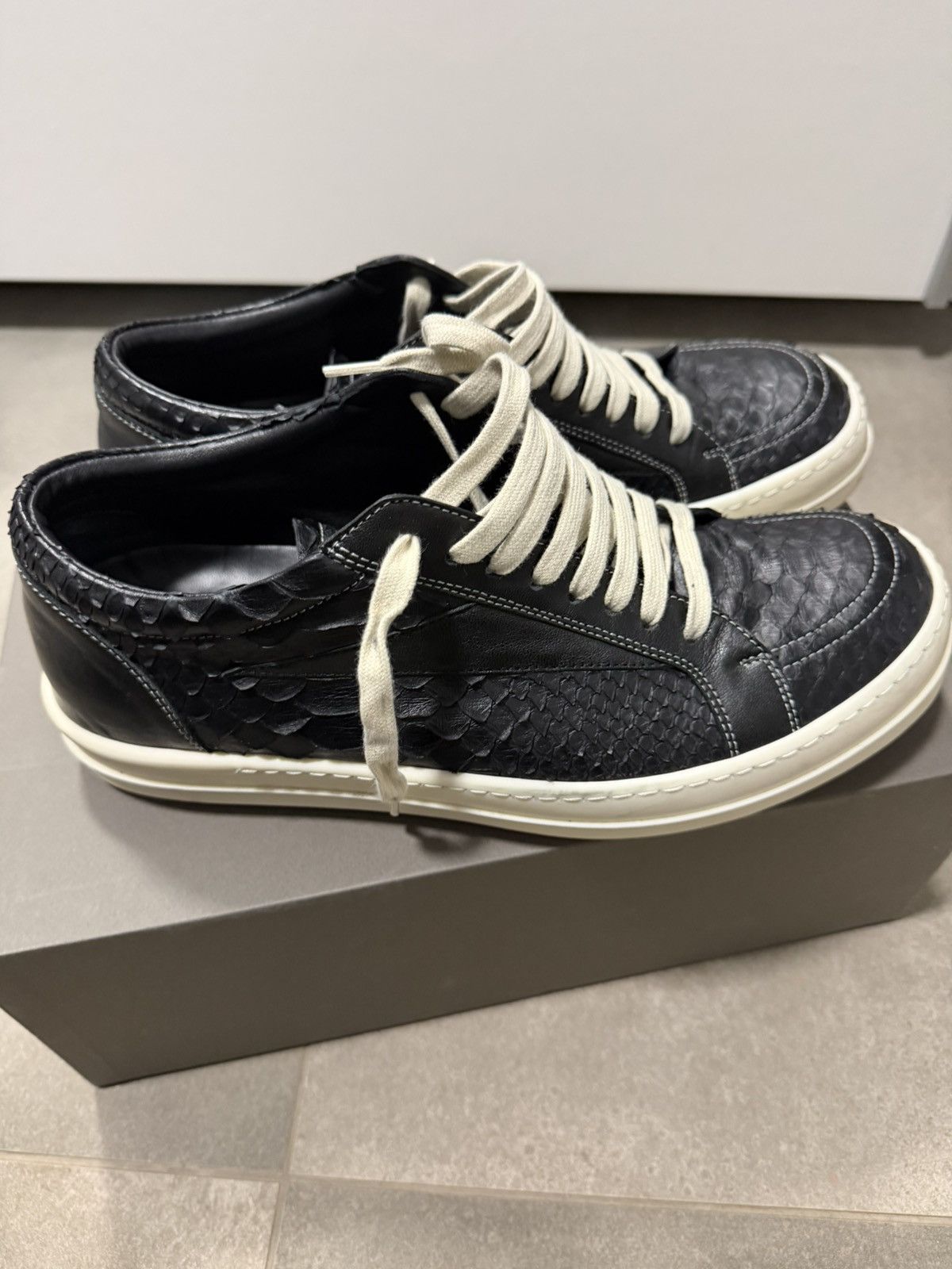 Rick Owens Rick Owens Vintage Sneaks Python Size US 9.5 / EU 42-43 - 4 Thumbnail