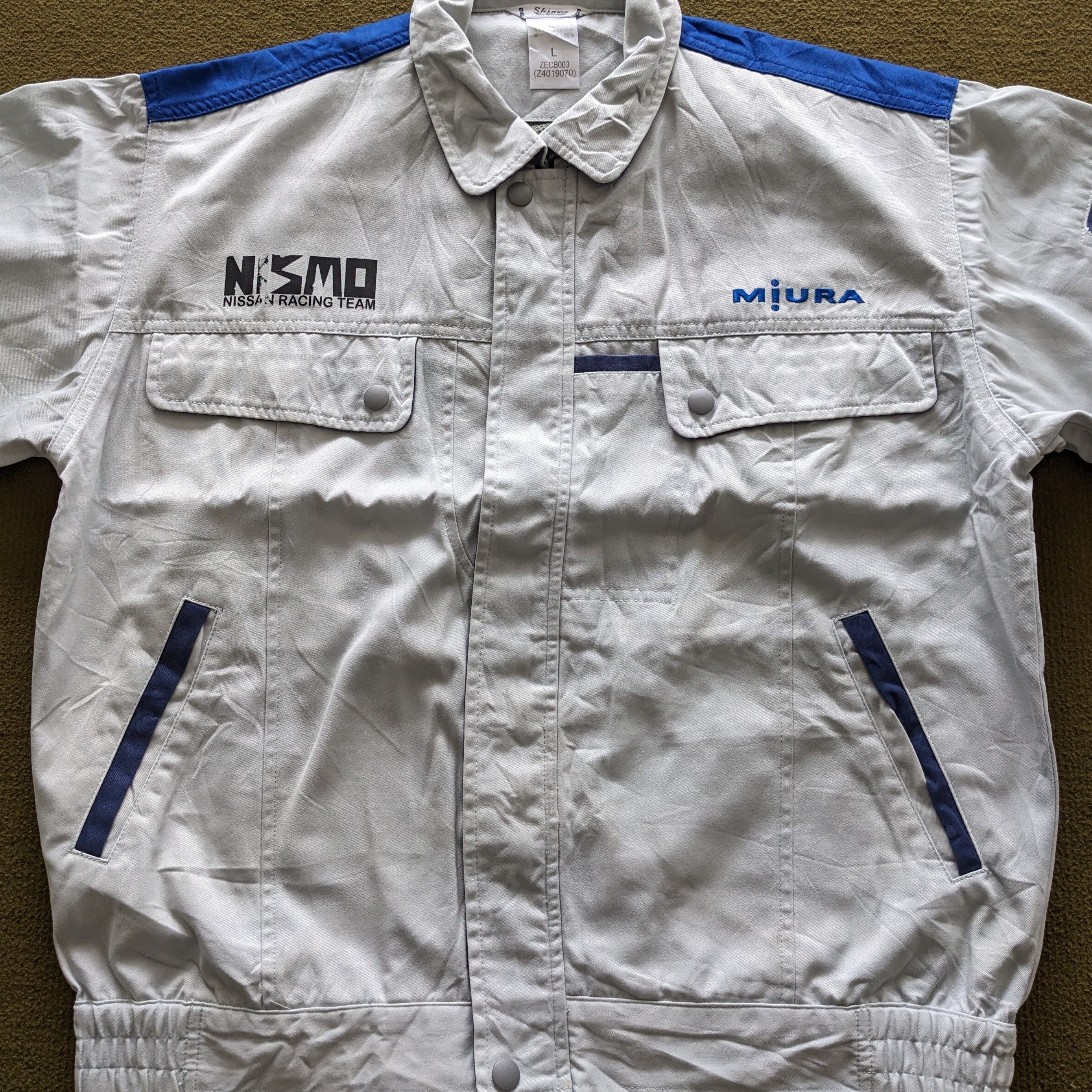 Japanese Brand Vintage NISMO NISSAN Racing Team Uniform Custom Jacket Size US M / EU 48-50 / 2 - 2 Thumbnail