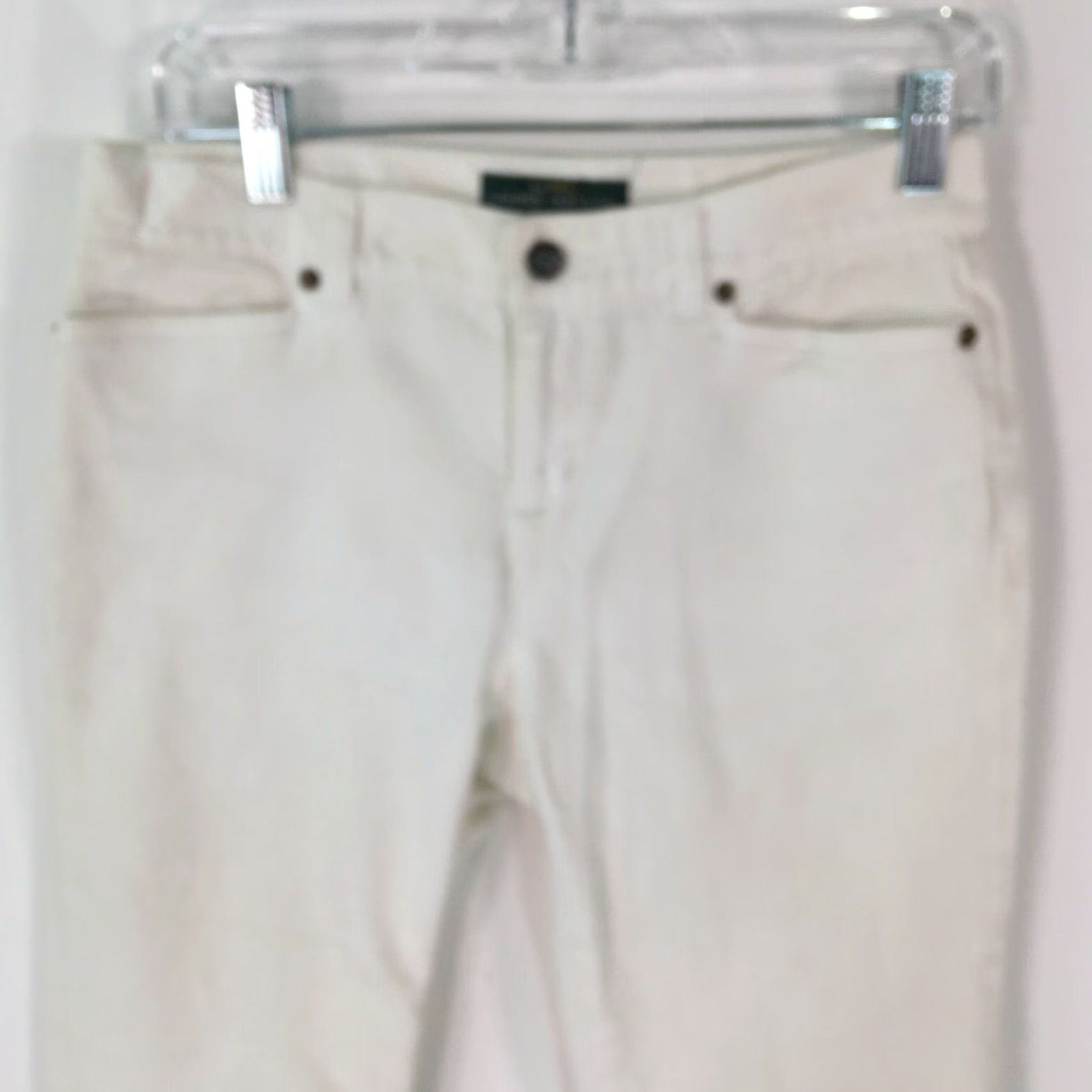 Ralph Lauren Ralph Lauren Womens Jeans Capri White Size 4 Petite 30" W 18" L Classic Capris Size 27" / US 4 / IT 40 - 3 Thumbnail