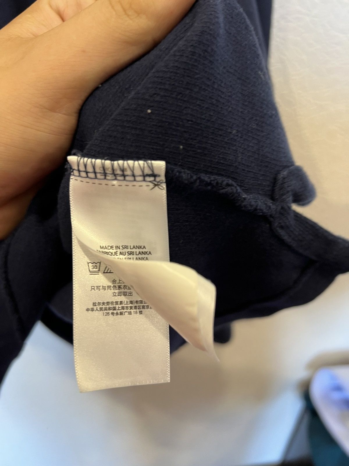 Polo Ralph Lauren Polo Ralph Lauren Blue Sweater Classic 1/4 Zip Mens Size US XL / EU 56 / 4 - 7 Thumbnail