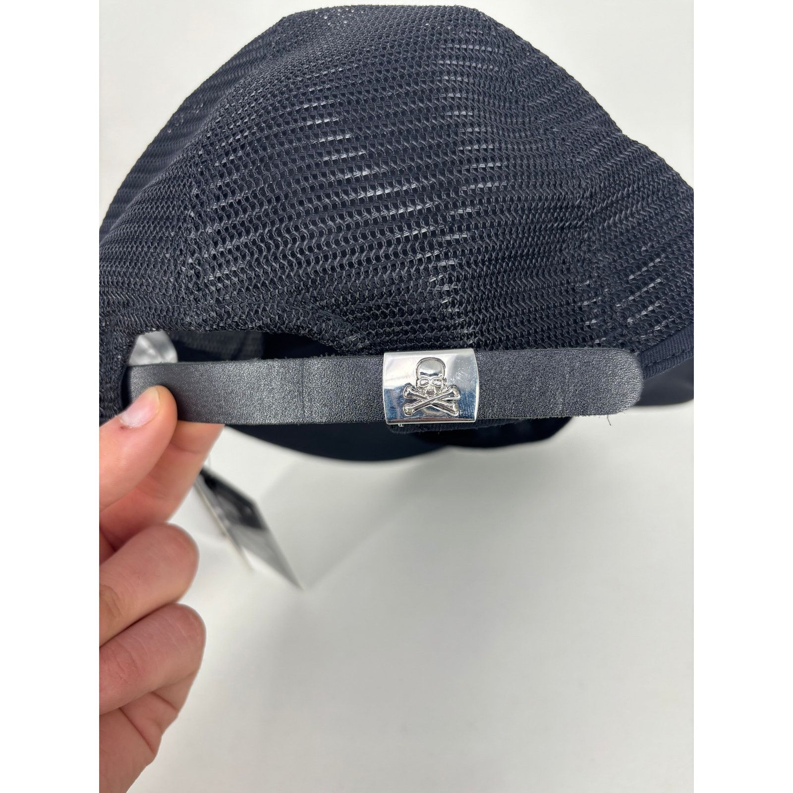 Mastermind Japan Mastermind World 'Love & Peace' Black Trucker Hat Size MD Size ONE SIZE - 6 Thumbnail