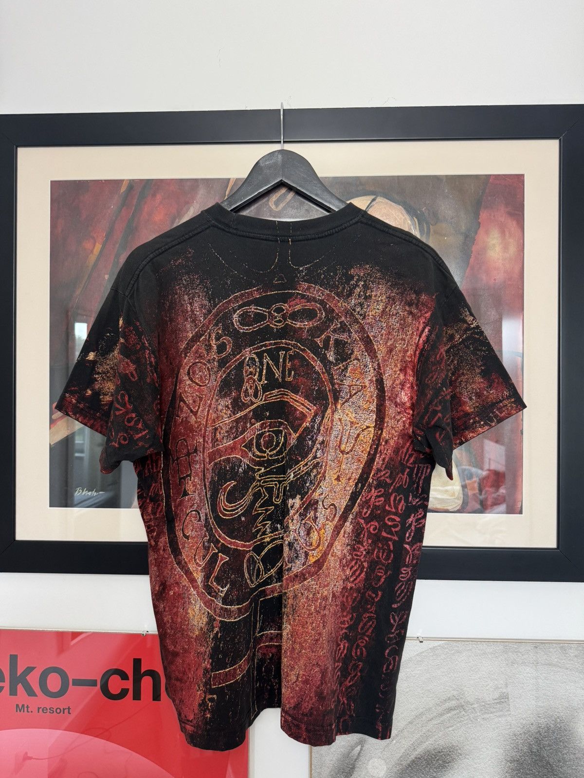 Band Tees Rare Vintage Behemoth Metal Band Allover Print T-shirt Rare Size US L / EU 52-54 / 3 - 2 Thumbnail