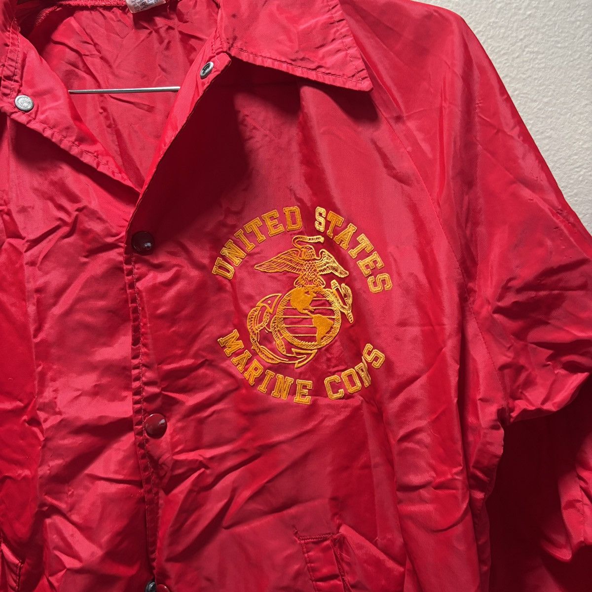 Vintage USMC Vintage Coaches Jacket Size US M / EU 48-50 / 2 - 2 Thumbnail