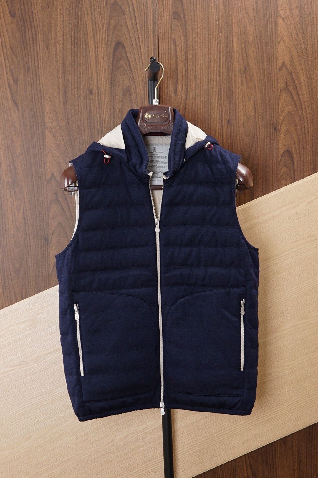 Brunello Cucinelli Brunello Cucinelli Down Vest for Men Size US S / EU 44-46 / 1 - 1 Thumbnail